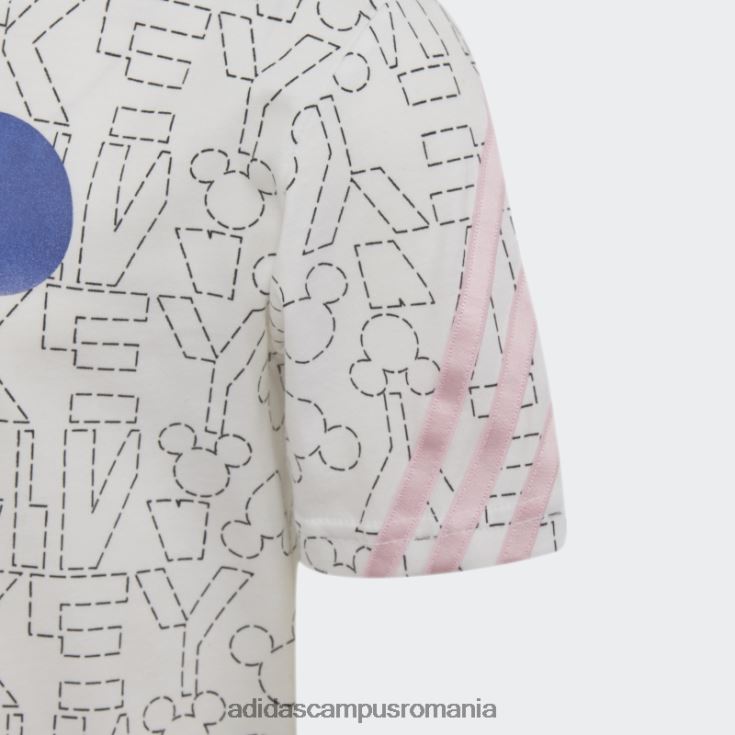 adidas campus romania tricou alb x disney mickey mouse fierbinte copii alb/roz J266N218879