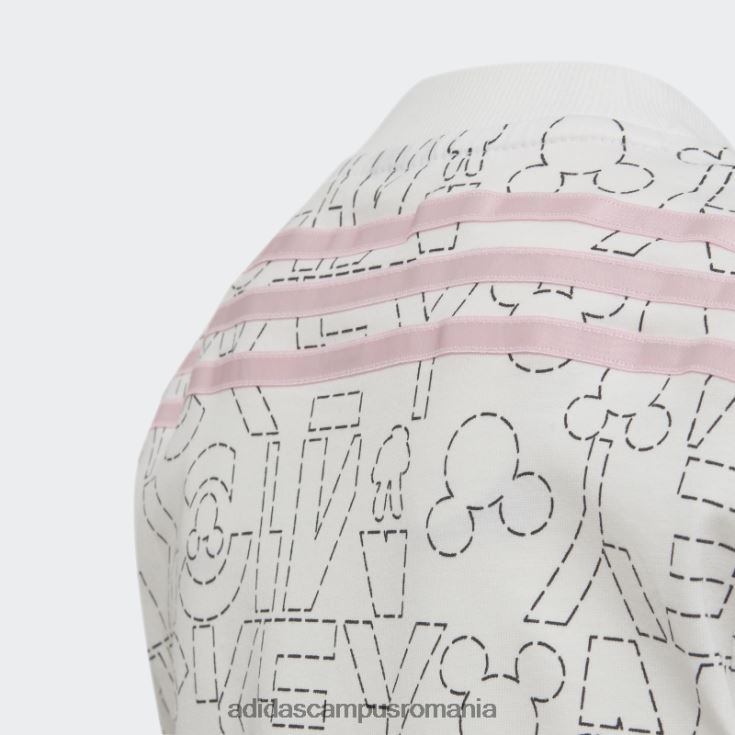 adidas campus romania tricou alb x disney mickey mouse fierbinte copii alb/roz J266N218879