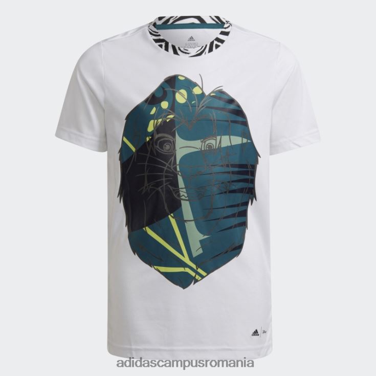 adidas campus romania tricou alb x disney regele leu copii alb/ceal J266N218860