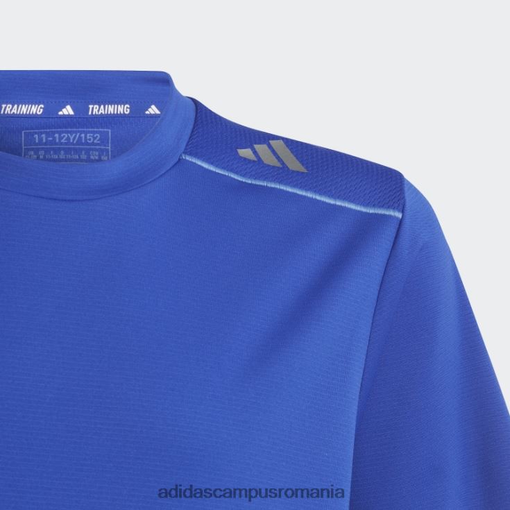 adidas campus romania tricou albastru aeroready copii albastru/albastru met J266N218460
