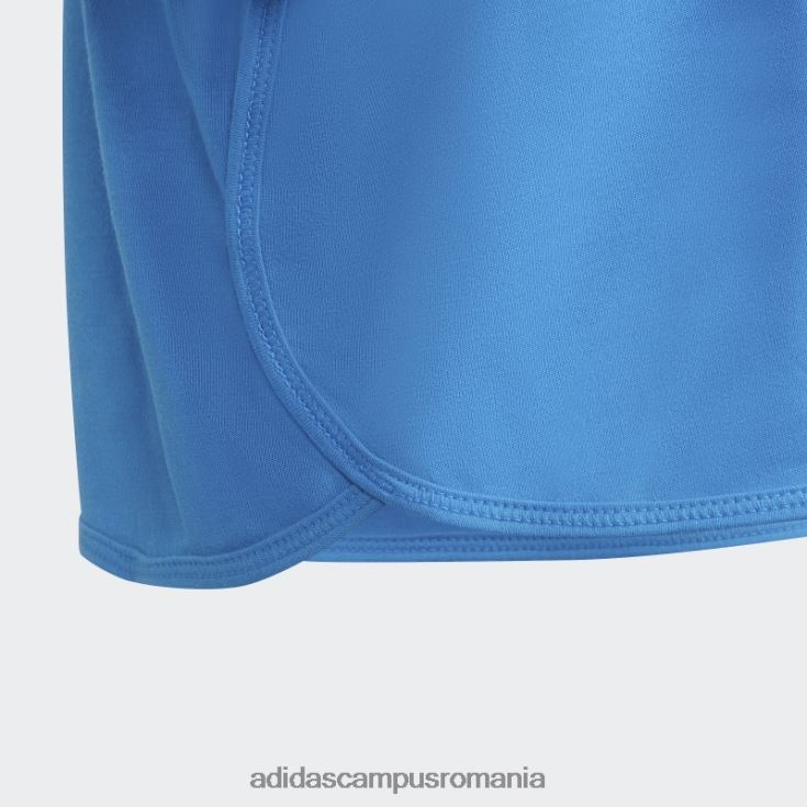 adidas campus romania tricou albastru cu logo decupat aeroready power training copii albastru/roz/roz strălucitor/cer J266N219241