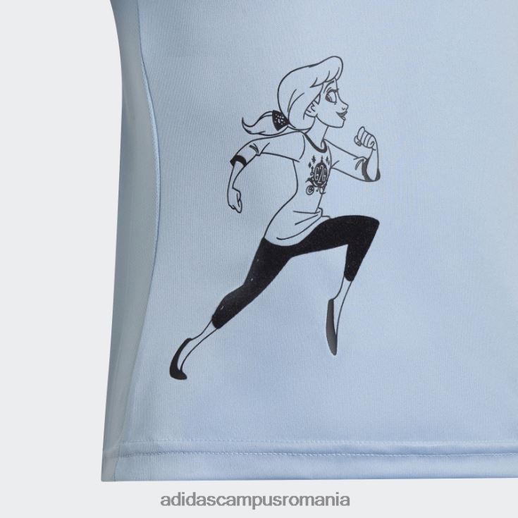 adidas campus romania tricou comod prințese sky disney copii cer/negru J266N219283