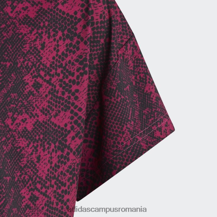 adidas campus romania tricou cu imprimeu animal fucsia aeroready adidas copii fucsia/carbon/alb J266N219155