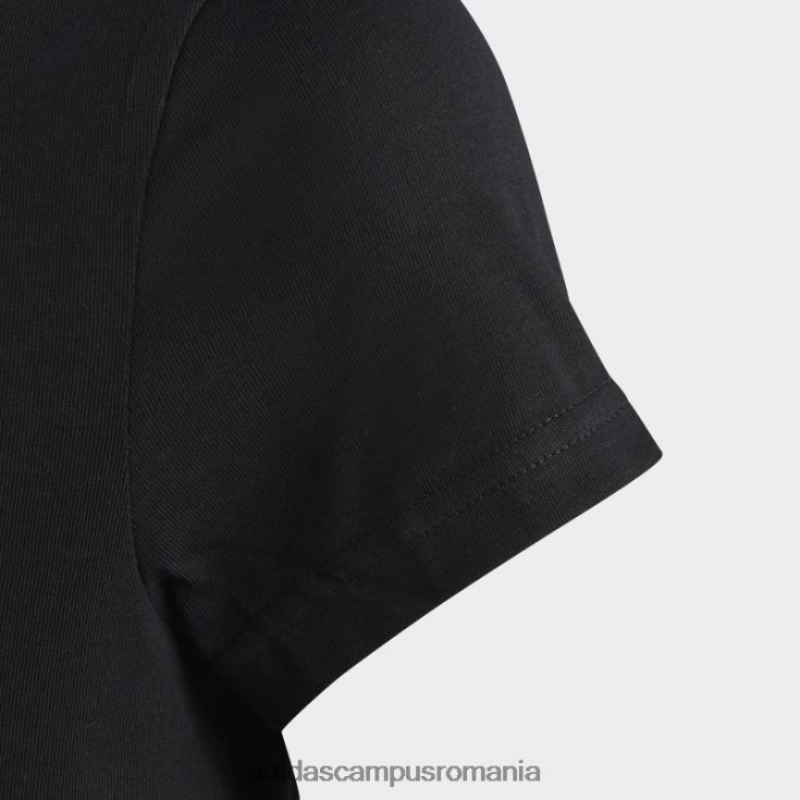 adidas campus romania tricou din bumbac cu logo mare essentials negru copii alb negru J266N219153