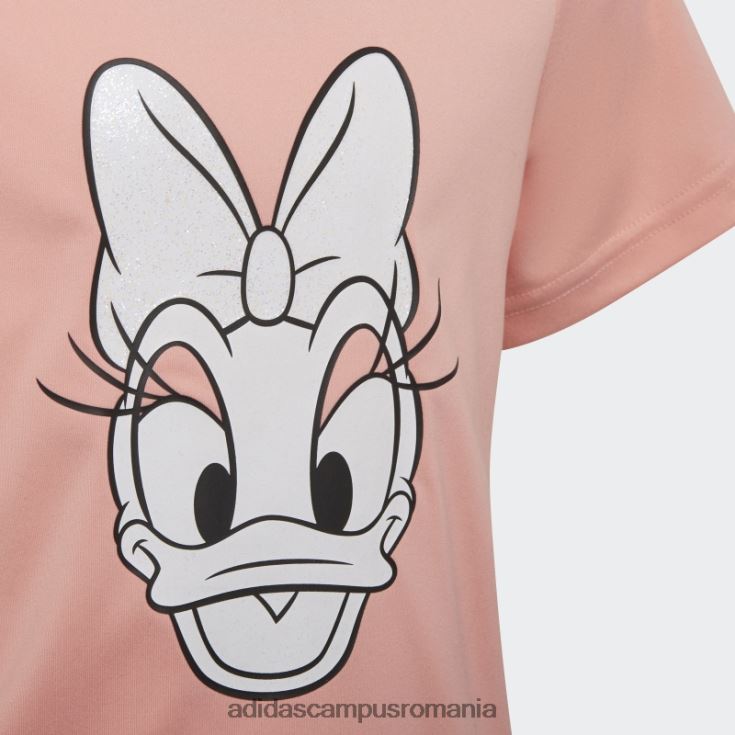 adidas campus romania tricou disney daisy duck roz strălucitor copii roz strălucitor J266N23485