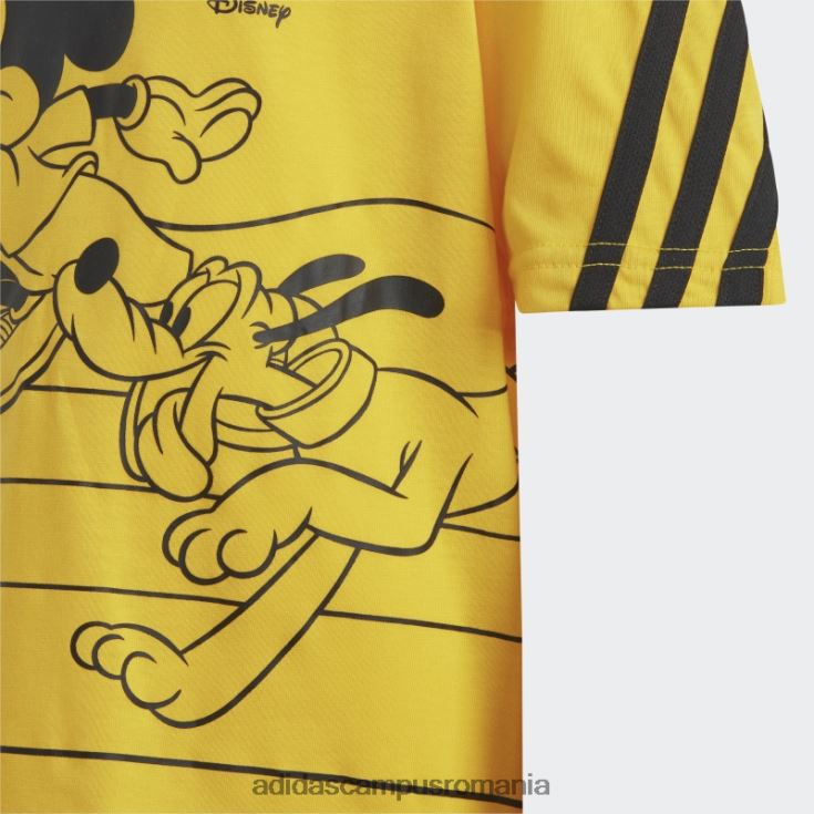 adidas campus romania tricou disney mickey mouse auriu copii auriu/negru J266N218451