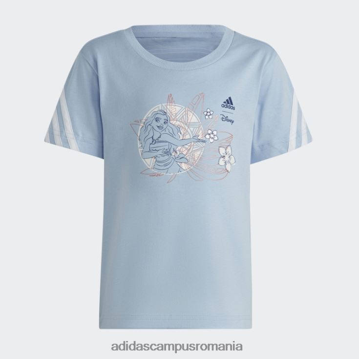 adidas campus romania tricou disney moana albastru din zori copii albastru zori/alb J266N212149