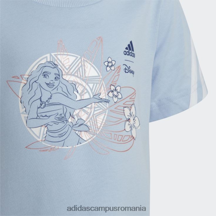 adidas campus romania tricou disney moana albastru din zori copii albastru zori/alb J266N212149