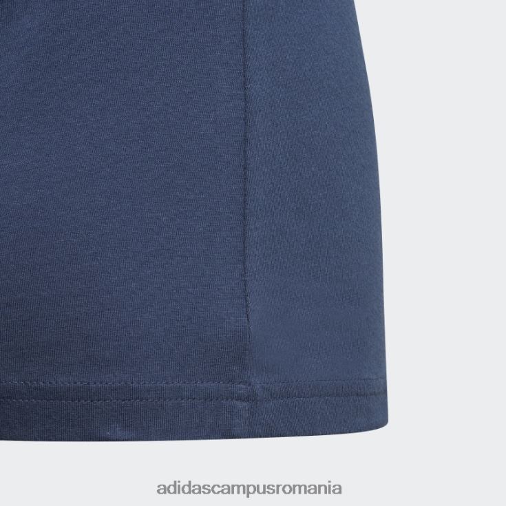 adidas campus romania tricou essentials bleumarin fierbinte copii bleumarin/trandafir cețos J266N219267