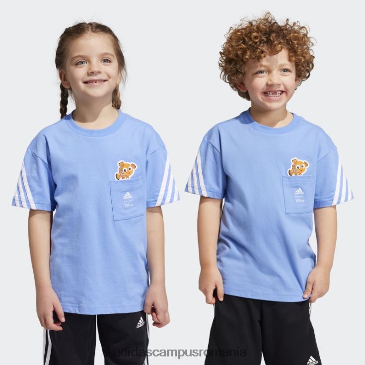 adidas campus romania tricou finding Nemo albastru copii albastru alb J266N218799
