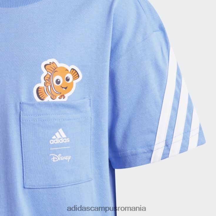 adidas campus romania tricou finding Nemo albastru copii albastru alb J266N218799