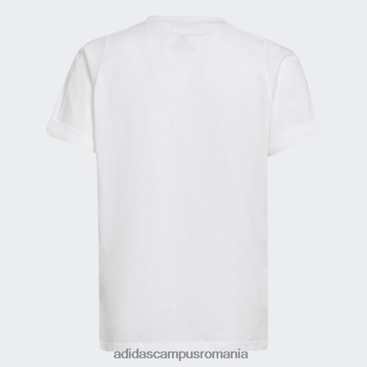 adidas campus romania tricou grafic marimekko alb copii alb J266N23487