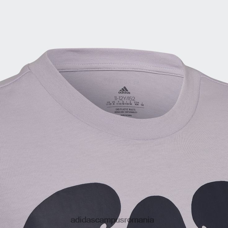 adidas campus romania tricou grafic marimekko cu nuanță violet copii tentă violet J266N23424