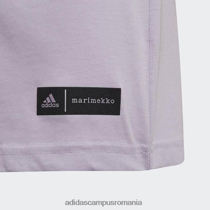 adidas campus romania tricou grafic marimekko cu nuanță violet copii tentă violet J266N23424