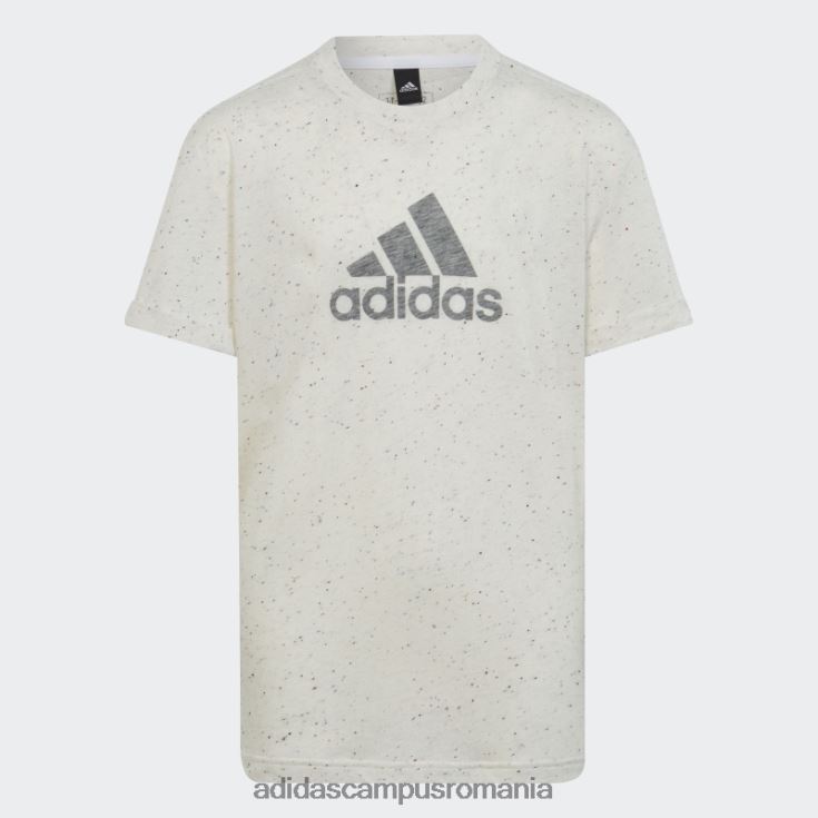 adidas campus romania tricou pentru câștigătorii viitorului icoane alb melange adidas copii alb melange/gri J266N212066