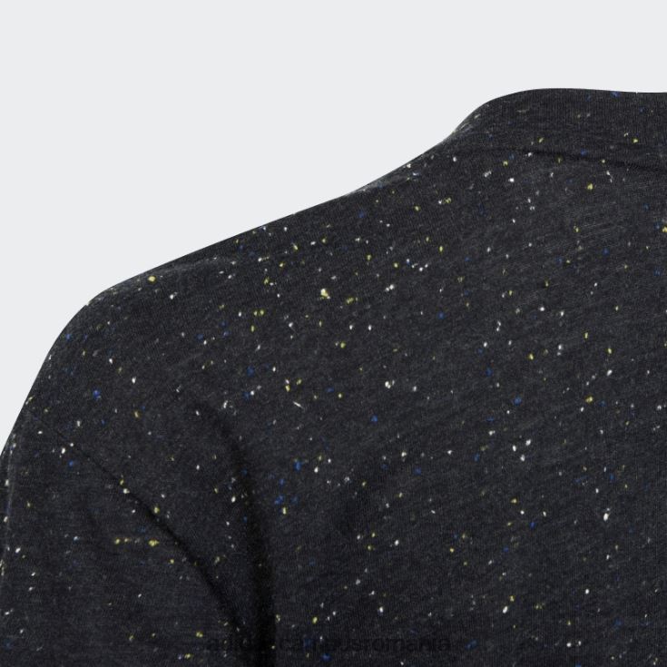 adidas campus romania tricou pentru câștigătorii viitorului icoane negru melange copii negru melange/alb J266N212067