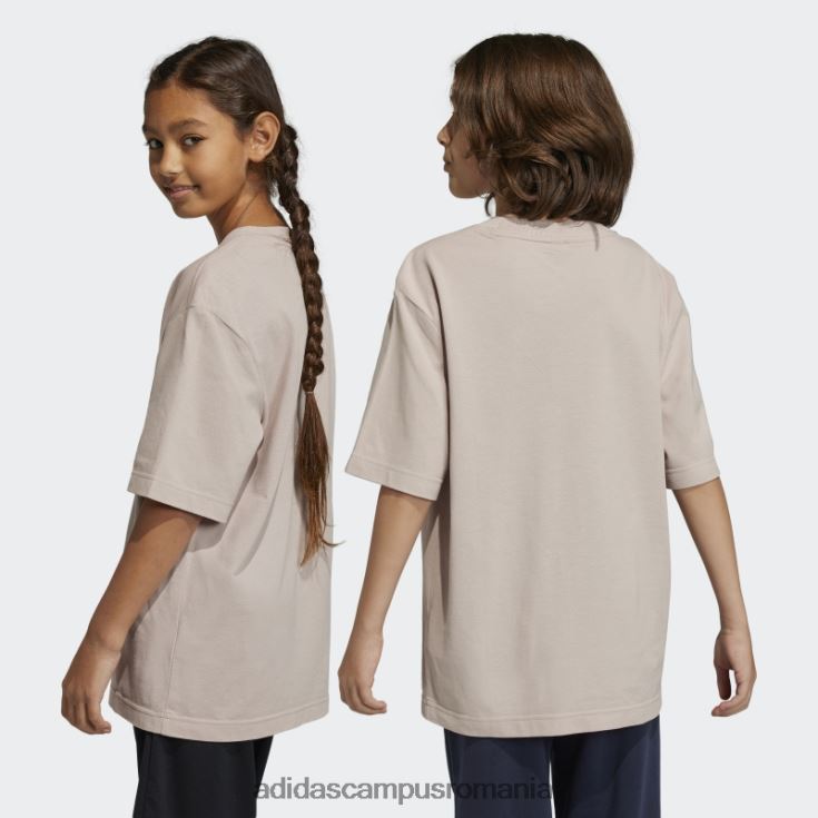 adidas campus romania tricou piqué future icons logo taupe adidas copii taupe J266N211832
