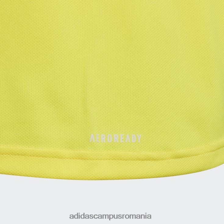 adidas campus romania tricou proiectat cu 2 mișcări cu 3 dungi galben copii galben/cerneală J266N211953