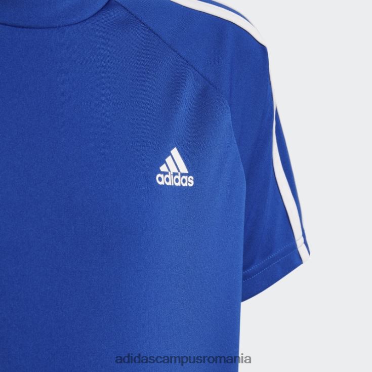 adidas campus romania tricou sereno aeroready de moda albastru regal copii albastru regal/alb J266N219033
