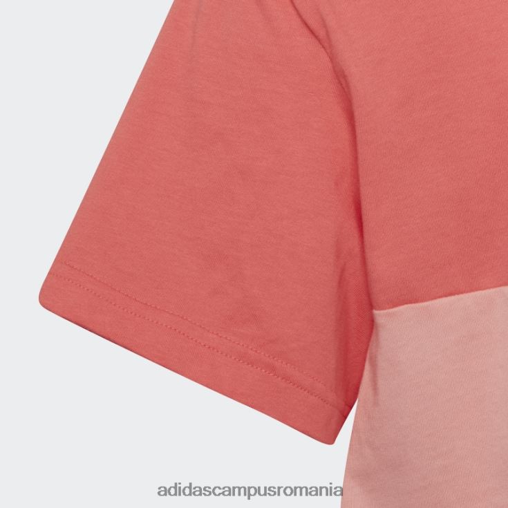 adidas campus romania tricou turbo colorblock adidas copii turbo/burgundy/alb J266N219227