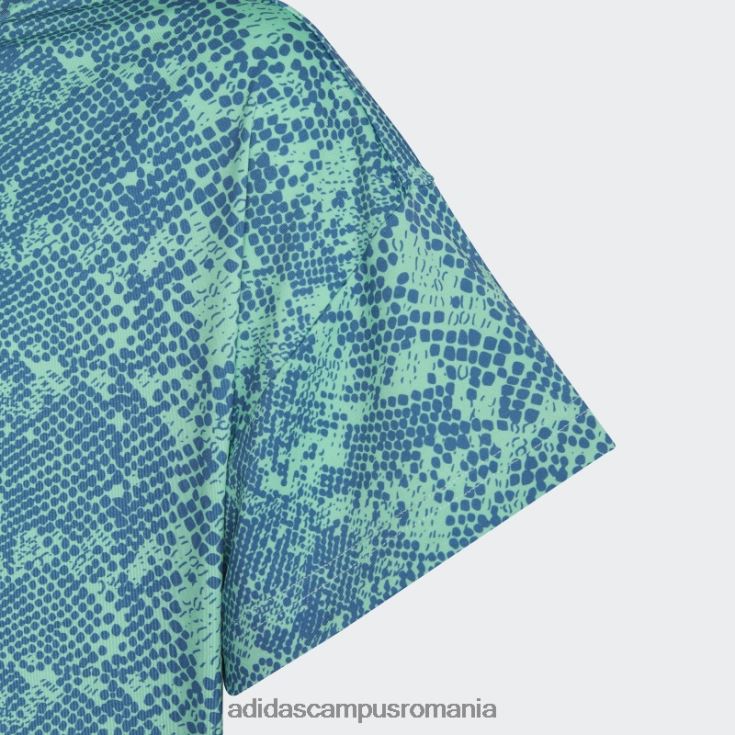 adidas campus romania tricou verde aeroready cu imprimeu animal adidas copii verde/albastru/alb J266N212117