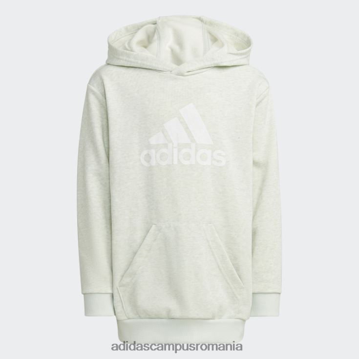 adidas campus romania verde mel future icons insigna de sport hanorac cu glugă copii verde mel/alb J266N211902