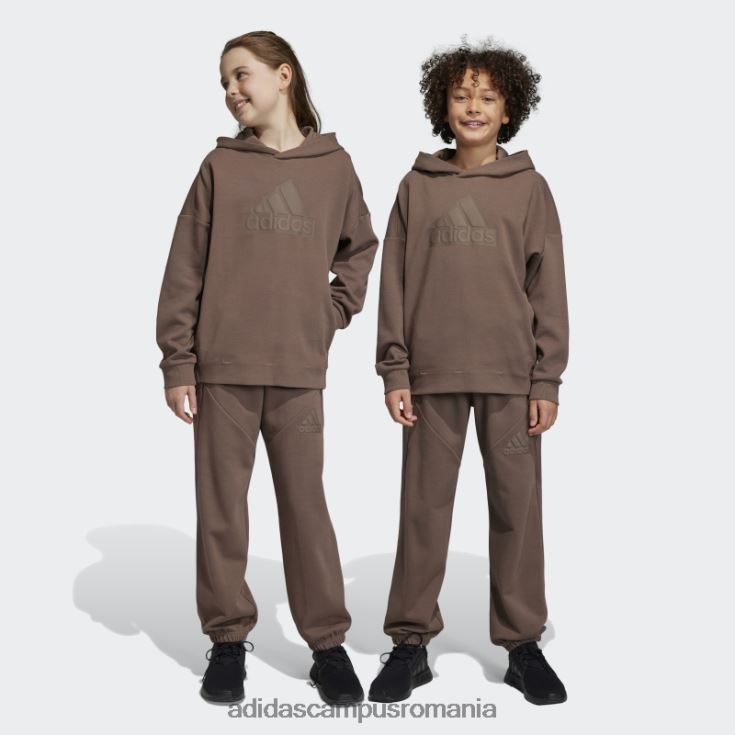adidas campus romania viitor icons logo pantaloni pământ copii Pământ J266N211689