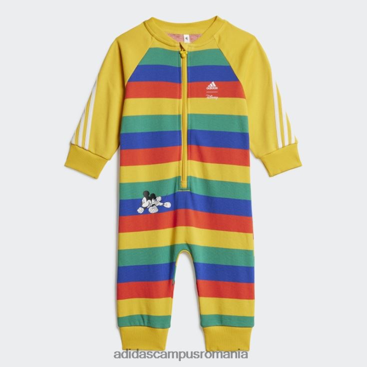 adidas campus romania x disney mickey mouse body roșu fierbinte copii roșu/auriu/verde curte/albastru J266N218578