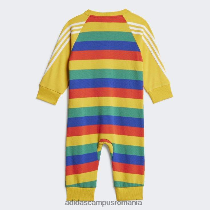 adidas campus romania x disney mickey mouse body roșu fierbinte copii roșu/auriu/verde curte/albastru J266N218578