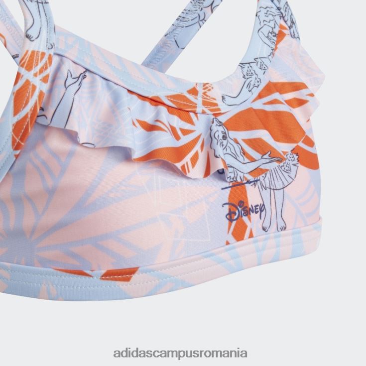 adidas campus romania x disney moana bikini fierbinte albastru zori copii albastru zori/roz/portocaliu J266N219182