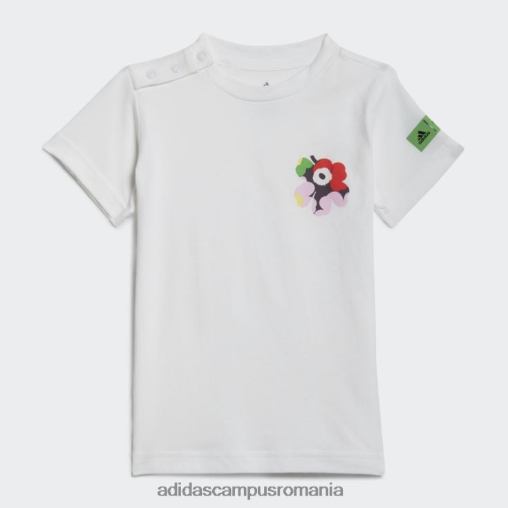 adidas campus romania x marimekko set colanti de vara fashion white copii alb/magenta real J266N219256