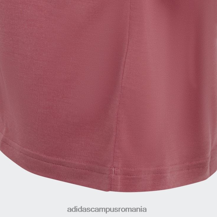 adidas campus romania yoga aeroready loose tee roz copii roz J266N212133