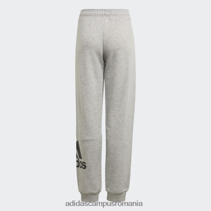 adidas campus romania pantaloni terry francezi gri mediu essentials adidas copii gri mediu/negru J266N211961