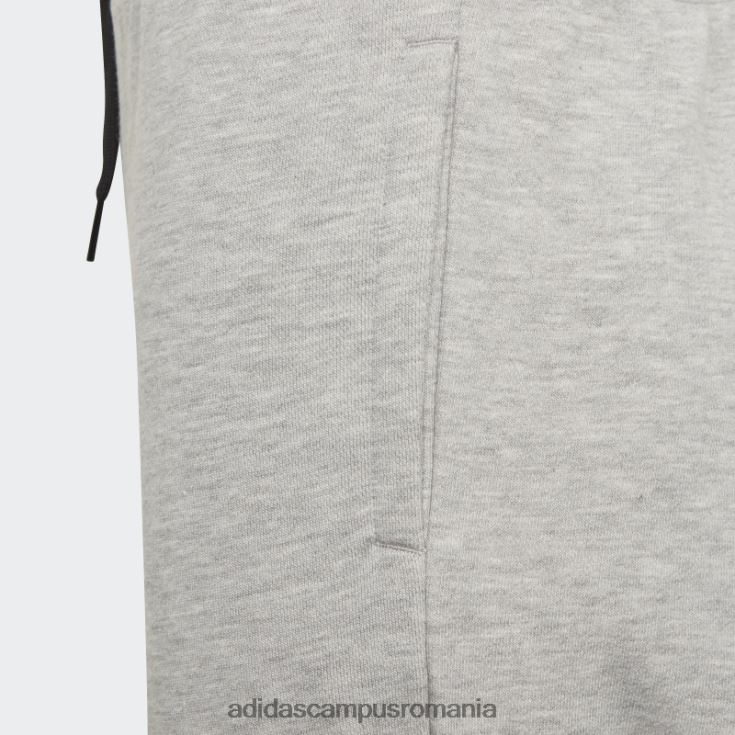 adidas campus romania pantaloni terry francezi gri mediu essentials adidas copii gri mediu/negru J266N211961