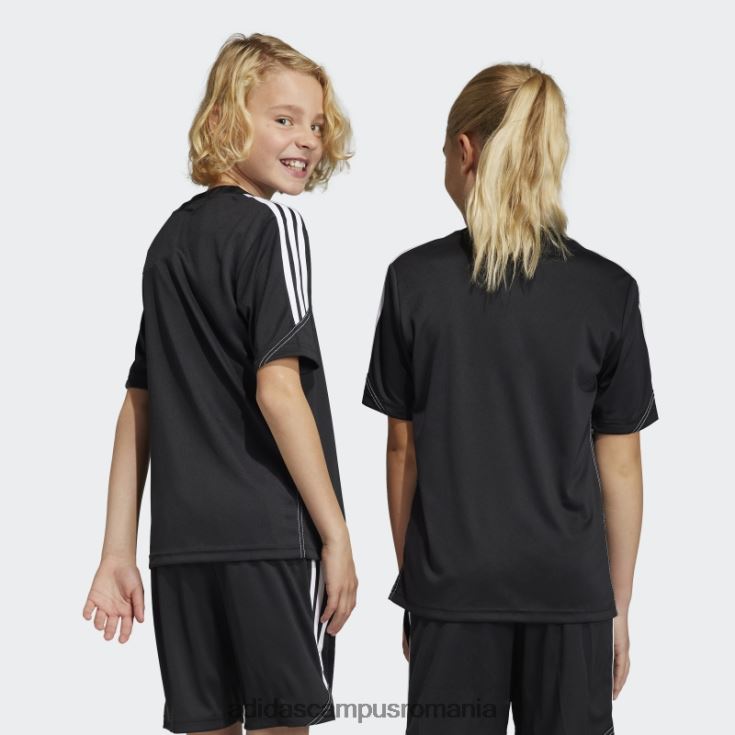 adidas campus romania Tricou de antrenament al clubului tiro 23 negru copii alb negru J266N219040