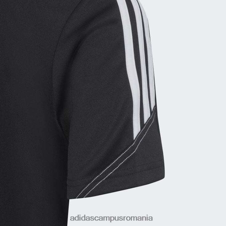 adidas campus romania Tricou de antrenament al clubului tiro 23 negru copii alb negru J266N219040