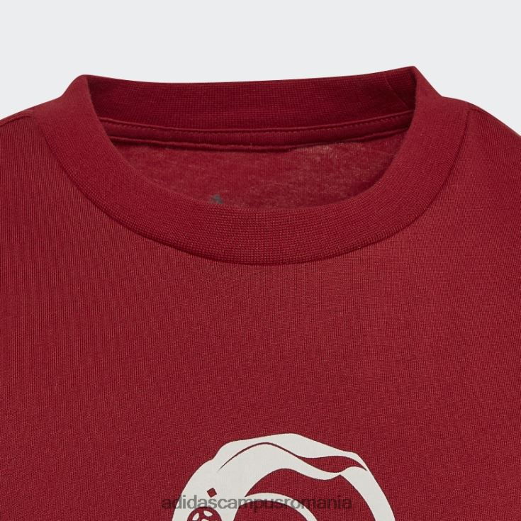 adidas campus romania Tricou emblema oficial al Cupei Mondiale FIFA 2022 maro adidas copii maro J266N211940