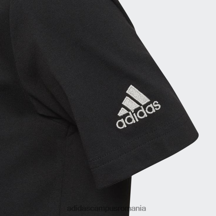 adidas campus romania Tricou emblema oficial al Cupei Mondiale FIFA 2022, negru copii negru J266N211941