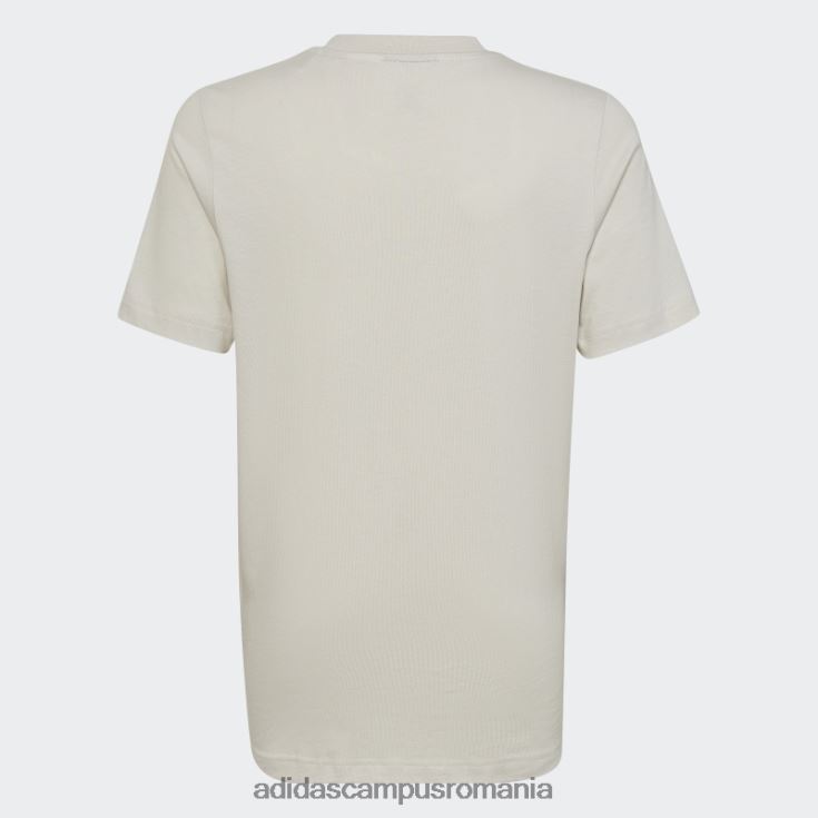 adidas campus romania Tricou emblema oficial al Cupei Mondiale FIFA 2022, talc copii talc J266N212037