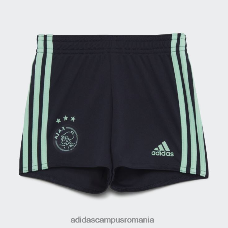 adidas campus romania ajax amsterdam 21/22 deplasare kit pentru bebeluși albastru strălucitor adidas copii strălucire albastru/cerneală J266N218960