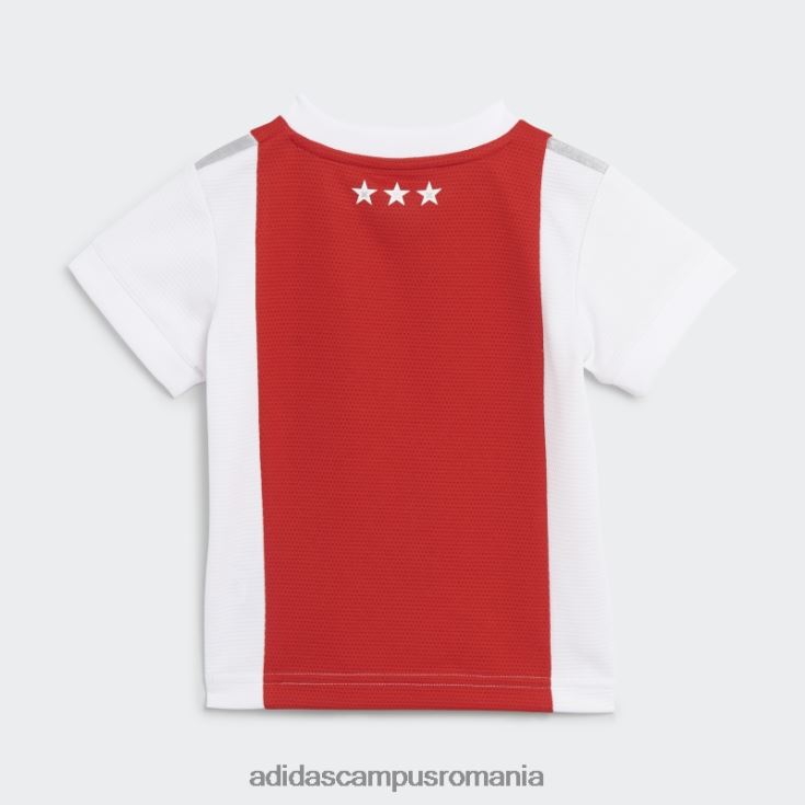 adidas campus romania ajax amsterdam 21/22 home kit bebelusi alb adidas copii alb roșu J266N218996