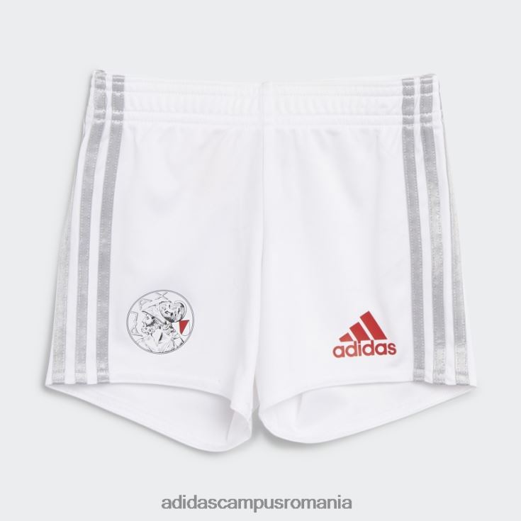 adidas campus romania ajax amsterdam 21/22 home kit bebelusi alb adidas copii alb roșu J266N218996