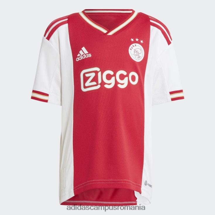 adidas campus romania ajax amsterdam 22/23 home mini kit roșu aldine copii roșu îndrăzneț J266N218542
