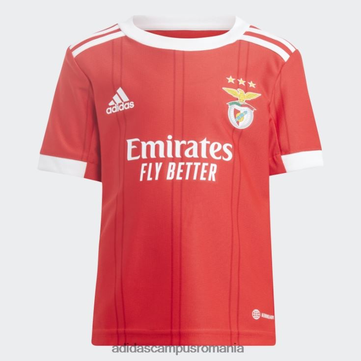adidas campus romania benfica 22/23 home mini kit benfica red copii roșu benfica J266N218698