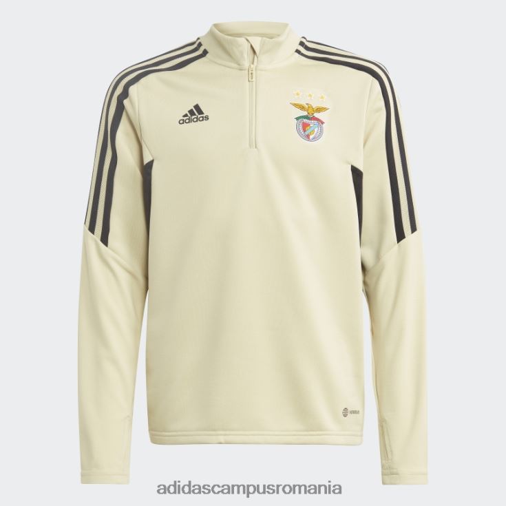 adidas campus romania benfica condivo top de antrenament sandy beige copii bej nisipos J266N218512