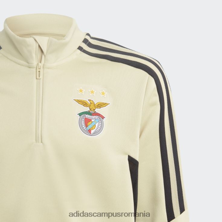 adidas campus romania benfica condivo top de antrenament sandy beige copii bej nisipos J266N218512