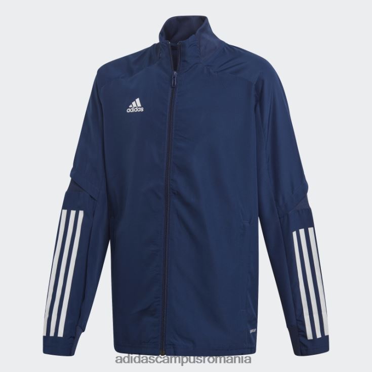 adidas campus romania blur navy condivo 20 prezentare trening top copii bleumarin/alb J266N219091