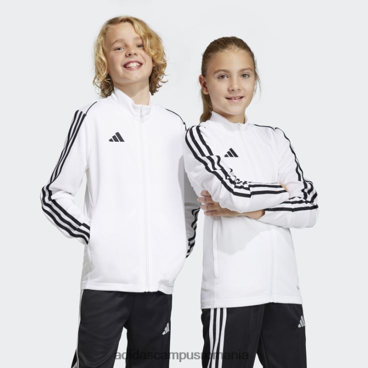 adidas campus romania bluză de antrenament alb tiro 23 liga copii alb J266N218647