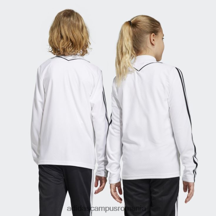 adidas campus romania bluză de antrenament alb tiro 23 liga copii alb J266N218647