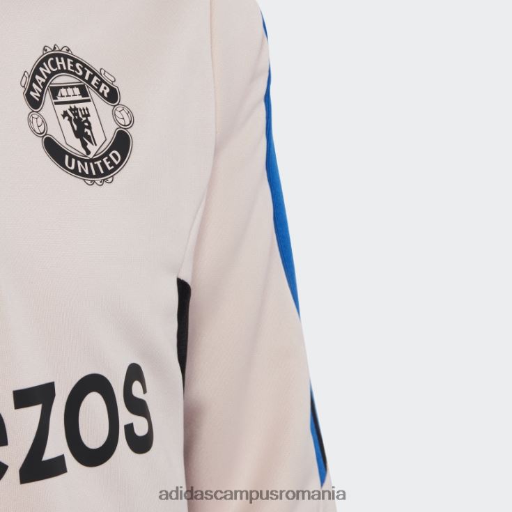 adidas campus romania bluză de antrenament condivo 22 manchester united roz gheață copii roz ca gheață J266N218358